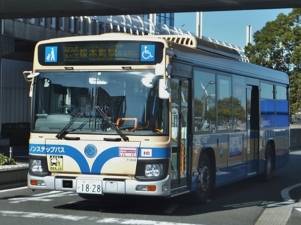 みなとみらいループバス運行実験 ももたろうくんと横浜市営バスのブログ