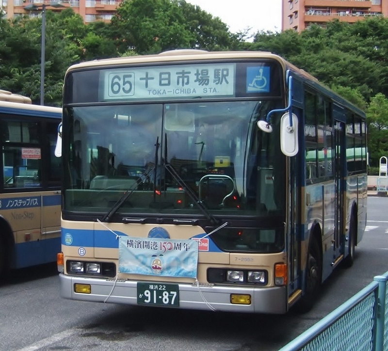 65系統 十日市場駅行き その１ ももたろうくんと横浜市営バスのブログ